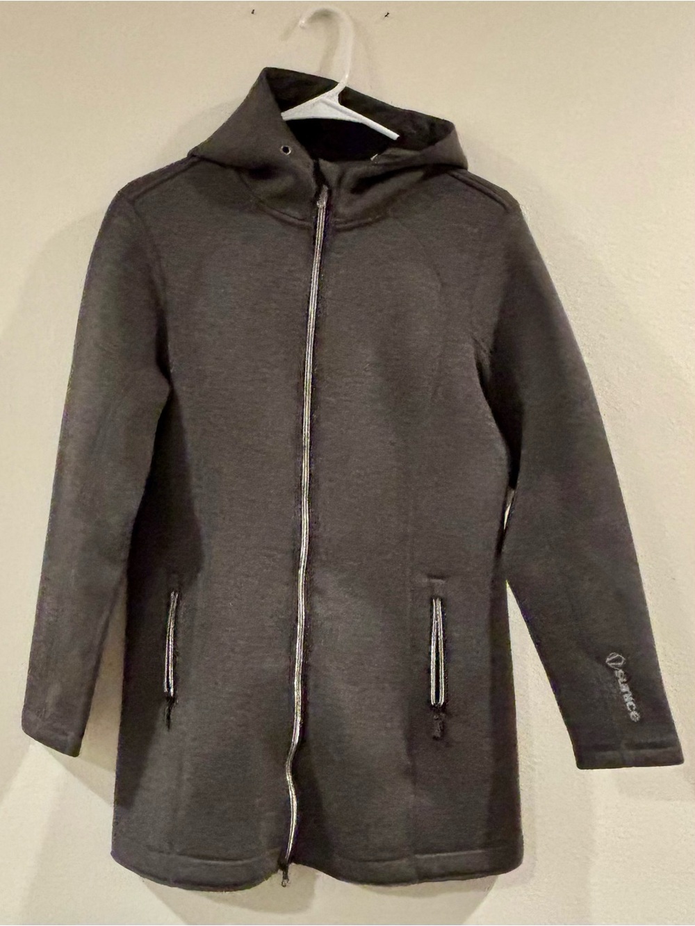 Sunice Hooded Zip-Front WinterJacket - Charcoal Gray - Women’s Size Small